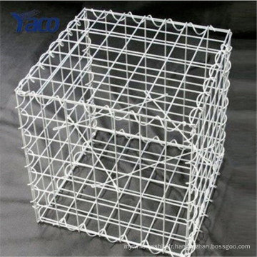 Usine directement vente 4mm fil 50 * 50mm ouverture gabion soudé boîte